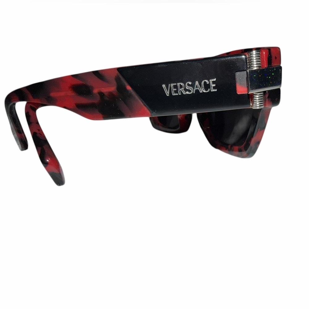 Versace VE4464 Black and Red Sunglasses - Picture 10 of 13